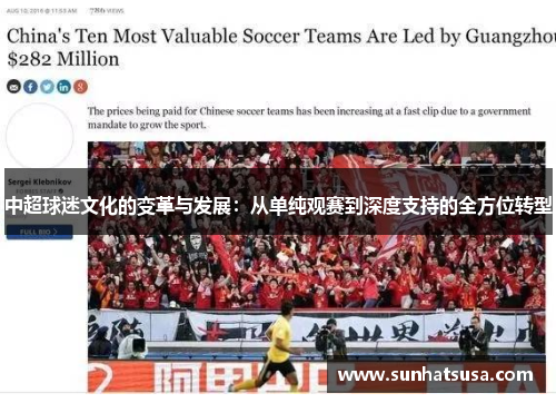 中超球迷文化的变革与发展：从单纯观赛到深度支持的全方位转型